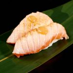nigiri salmone yozu